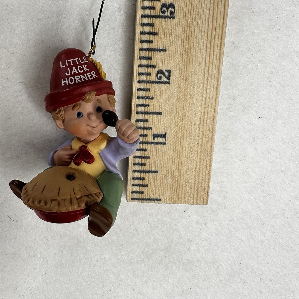 Hallmark Little Jack Horner Christmas Ornament Series Keepsake‎ Vintage 1988 - Picture 3 of 8